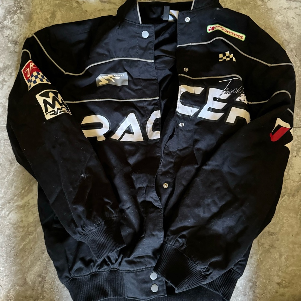 h&m racer jacket